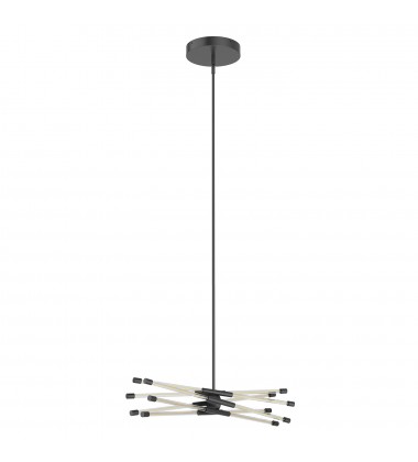  LP74626-BK-Motif 26-in Black LED Linear Pendant