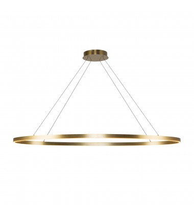  LP79153-BG-Ovale 53-in Brushed Gold LED Linear Pendant