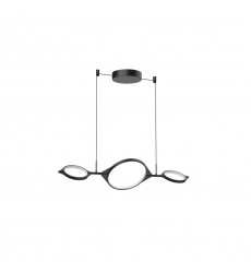 LP84434-BK-Serif 34-in Black LED Linear Pendant LP84434-BK-Serif 34-in Black LED Linear Pendant