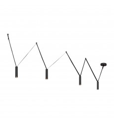  LP90404-UB-Mason 4-in Urban Bronze LED Linear Pendant