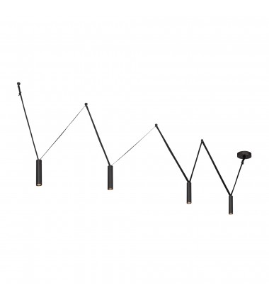  LP90404-UB-Mason 4-in Urban Bronze LED Linear Pendant