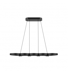 LP90838-BK-UNV-Maestro 38-in Black LED Linear Pendant