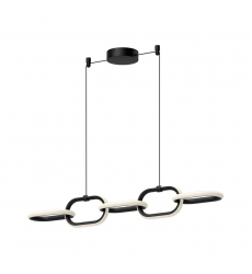 LP92636-BK-UNV-Airen 36-in Black LED Linear Pendant
