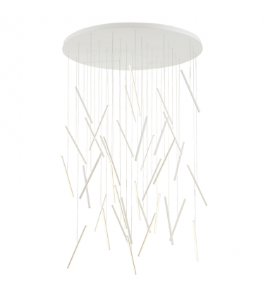 MP14850-WH-UNV-010-Chute 50-in White LED Multi Pendant MP14850-WH-UNV-010-Chute 50-in White LED Multi Pendant