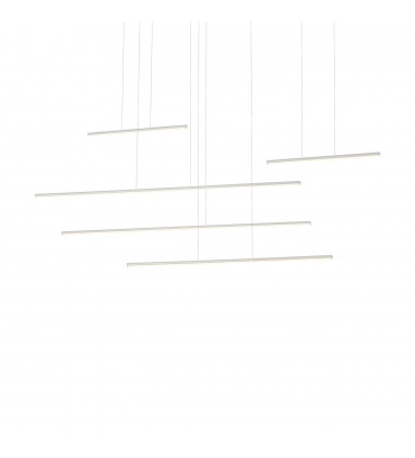 MP14960-WH-Chute Motion 60-in White LED Multi Pendant MP14960-WH-Chute Motion 60-in White LED Multi Pendant