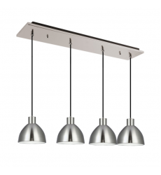 MP1706BN-04-Chroma 28-in Brushed Nickel 4-Light Multi Pendant