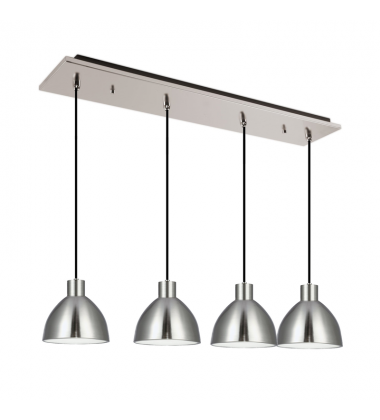 MP1706BN-04-Chroma 28-in Brushed Nickel 4-Light Multi Pendant