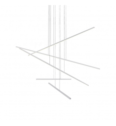 MP18205-BN-UNV-010-Vega Minor 5 Head Brushed Nickel LED Multi Pendant