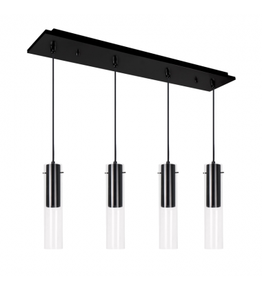 MP21703BK-04-Lena 25-in Black 4-Light Multi Pendant MP21703BK-04-Lena 25-in Black 4-Light Multi Pendant