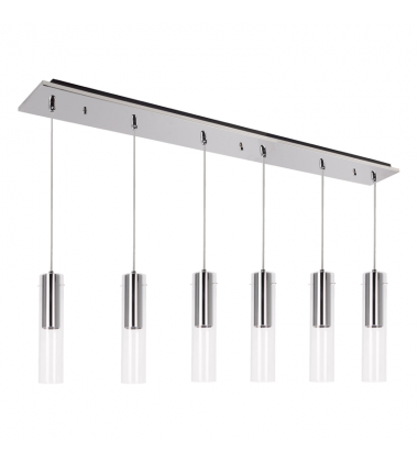 MP21703CH-06-Lena 41-in Chrome 6-Light Multi Pendant MP21703CH-06-Lena 41-in Chrome 6-Light Multi Pendant