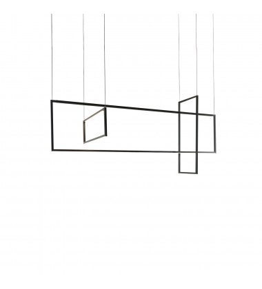  MP28356-BK-Arkell 56-in Black LED Multi Pendant