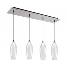 MP3004CH-04-Victoria 25-in Chrome 4-Light Multi Pendant
