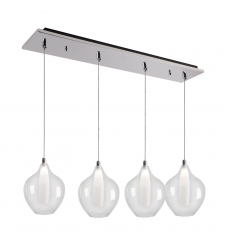 MP3007CH-04-Victoria 29-in Chrome 4-Light Multi Pendant