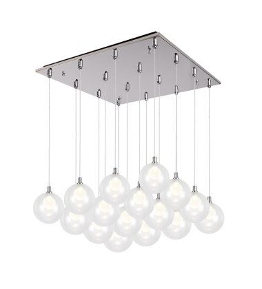MP3106CH-16-Bolla 21-in Chrome 16-Light Multi Pendant MP3106CH-16-Bolla 21-in Chrome 16-Light Multi Pendant