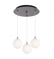 MP3106CHOP-03-Bolla 12-in Chrome/Opal Glass 3-Light Multi Pendant