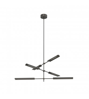 MP316406UBMS-Astrid 6 Head Metal Shade/Urban Bronze LED Multi Pendant  MP316406UBMS-Astrid 6 Head Metal Shade/Urban Bronze LED Multi Pendant