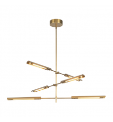 MP316406VBMS-UNV-Astrid 6 Head Metal Shade/Vintage Brass LED Multi Pendant MP316406VBMS-UNV-Astrid 6 Head Metal Shade/Vintage Brass LED Multi Pendant