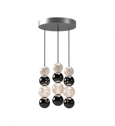 MP321803PN-Onyx 3 Head Polished Nickel LED Multi Pendant  MP321803PN-Onyx 3 Head Polished Nickel LED Multi Pendant