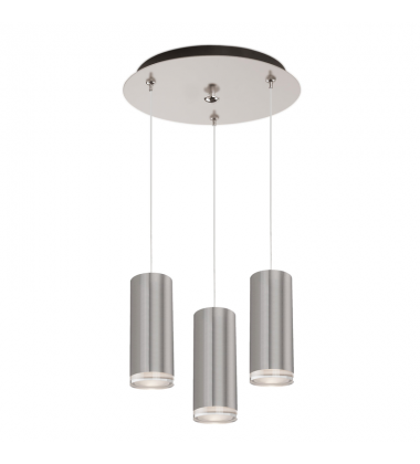 MP401431BN-03-Cameo 11-in Brushed Nickel 3-Light Multi Pendant