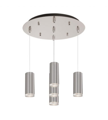 MP401431BN-05-Cameo 14-in Brushed Nickel 5-Light Multi Pendant MP401431BN-05-Cameo 14-in Brushed Nickel 5-Light Multi Pendant