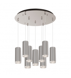 MP401431BN-09-Cameo 18-in Brushed Nickel 9-Light Multi Pendant MP401431BN-09-Cameo 18-in Brushed Nickel 9-Light Multi Pendant