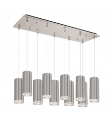 MP401431BN-10-Cameo 27-in Brushed Nickel 10-Light Multi Pendant MP401431BN-10-Cameo 27-in Brushed Nickel 10-Light Multi Pendant