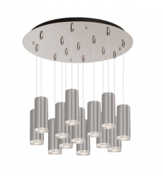 MP401431BN-13-Cameo 24-in Brushed Nickel 13-Light Multi Pendant MP401431BN-13-Cameo 24-in Brushed Nickel 13-Light Multi Pendant