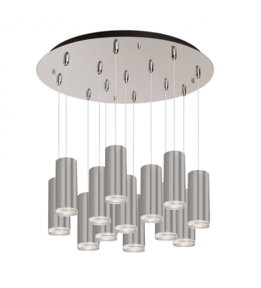 MP401431BN-13-Cameo 24-in Brushed Nickel 13-Light Multi Pendant