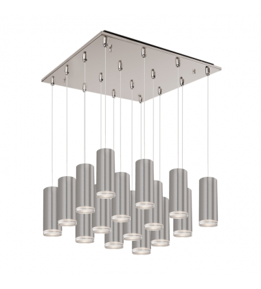 MP401431BN-16-Cameo 19-in Brushed Nickel 16-Light Multi Pendant