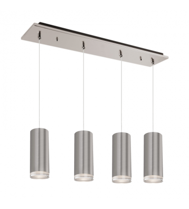 MP401432BN-04-Cameo 25-in Brushed Nickel 4-Light Multi Pendant MP401432BN-04-Cameo 25-in Brushed Nickel 4-Light Multi Pendant