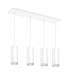 MP401432WH-04-Cameo 25-in White 4-Light Multi Pendant MP401432WH-04-Cameo 25-in White 4-Light Multi Pendant