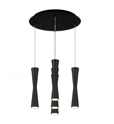 MP42502BK-05-Robson 14-in Black 5-Light Multi Pendant