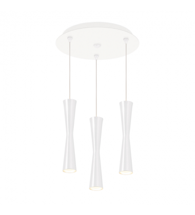 MP42502WH-03-Robson 11-in White 3-Light Multi Pendant