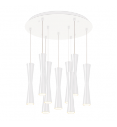MP42502WH-09-Robson 18-in White 9-Light Multi Pendant
