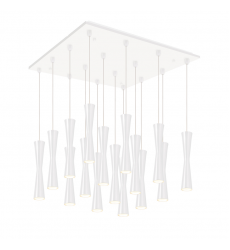MP42502WH-16-Robson 19-in White 16-Light Multi Pendant