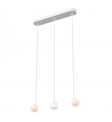  MP47613-WH-Europa 3 Head White LED Multi Pendant
