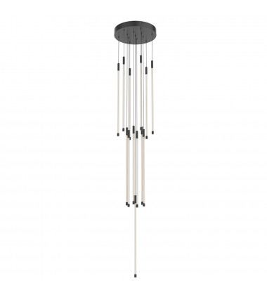  MP75127-BK-Motif 27-in Black LED Multi Pendant