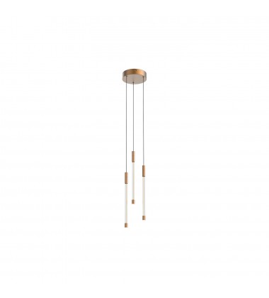  MP75213-BG-Motif 13-in Brushed Gold LED Multi Pendant