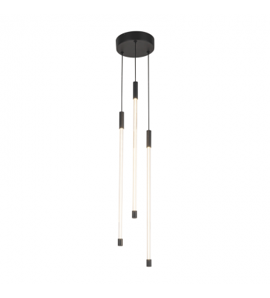 MP75221-BK-UNV-Motif 21-in Black LED Multi Pendant