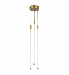 MP75227-BG-UNV-Motif 27-in Brushed Gold LED Multi Pendant
