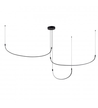  MP89370-BK-Talis 70-in Black LED Multi Pendant