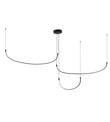 MP89370-BK-UNV-Talis 70-in Black LED Multi Pendant