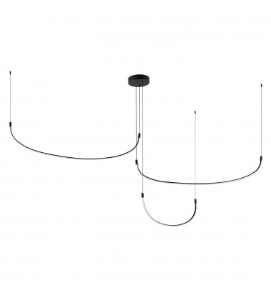 MP89390-BK-Talis 90-in Black LED Multi Pendant  MP89390-BK-Talis 90-in Black LED Multi Pendant