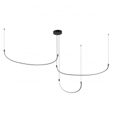 MP89390-BK-UNV-Talis 90-in Black LED Multi Pendant