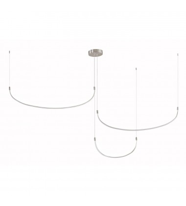  MP89390-BN-Talis 90-in Brushed Nickel LED Multi Pendant