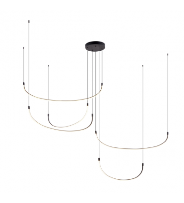 MP89590-BK-UNV-Talis 90-in Black LED Multi Pendant MP89590-BK-UNV-Talis 90-in Black LED Multi Pendant