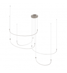 MP89590-BN-UNV-Talis 90-in Brushed Nickel LED Multi Pendant