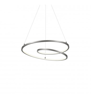  PD11119-AS-Twist 19-in Antique Silver LED Pendant