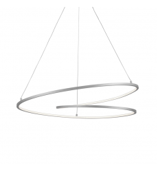 PD11132-AS-UNV-Twist 32-in Antique Silver LED Pendant