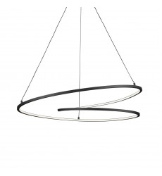  PD11132-BK-Twist 32-in Black LED Pendant